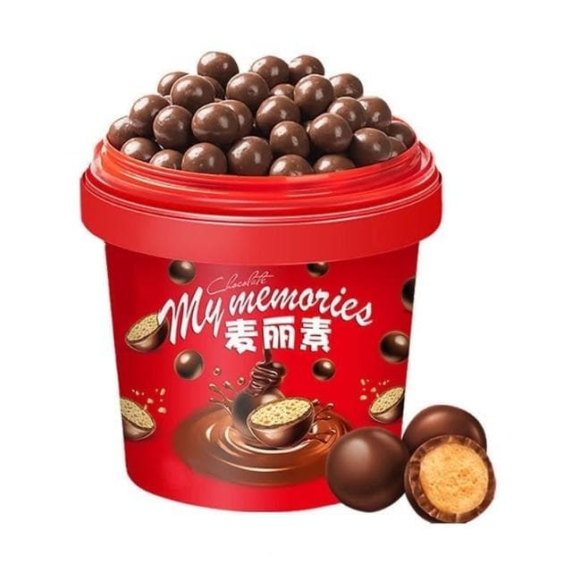 阿四嫂   巧克力糖 麥麗素 巧克力糖果 桶裝 夾心巧克力糖果  學生零食 零食