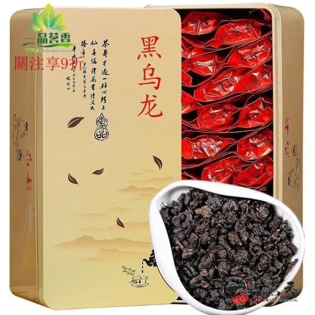 阿四嫂  250g半斤裝新茶木炭技法油切黑烏龍茶正品黑烏龍烏龍茶茶葉