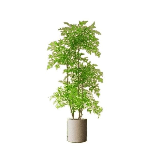 仿真植物 南天竹落地盆栽 室內大型仿生綠植擺件 客廳輕奢裝飾花 假樹絹花