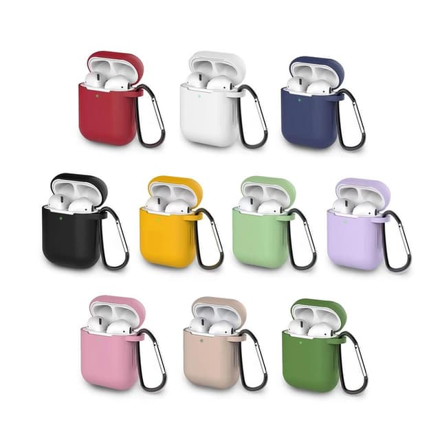 【NESTY嚴選】Airpods 1.2代耳機保護套 附掛鉤(耳機殼 保護套 無線耳機殼) 