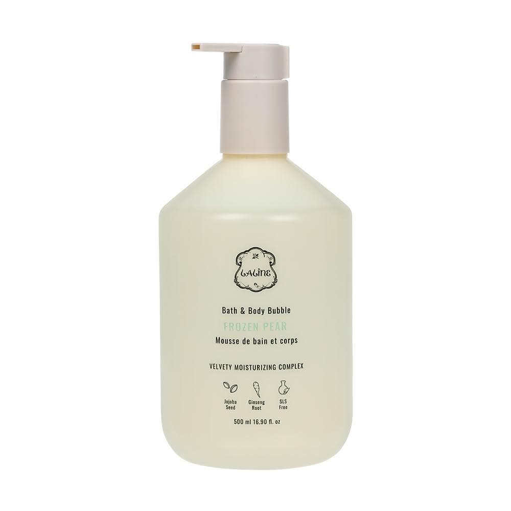 【LALINE】西洋梨香氛泡泡沐浴露 500ml