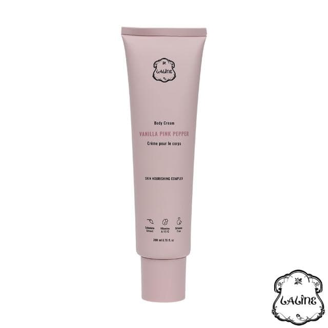 【LALINE】香草粉紅胡椒身體乳霜 200g