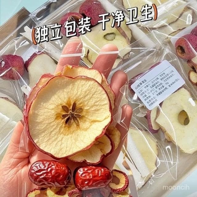富富甄選 蘋果山楂紅棗茶陳皮紅棗花茶茶包水果茶茶女生泡水喝的