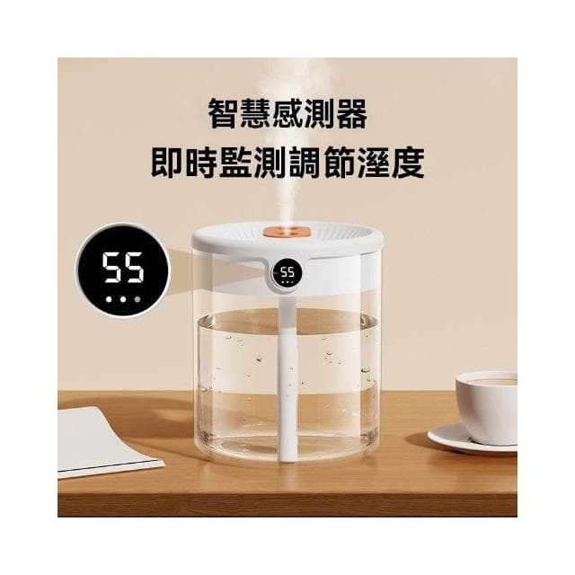 空氣清淨機 清淨機 空氣加溼器 家用輕音 2L大容量霧化器 臥室辦公桌面大加溼器