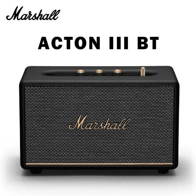 【Marshall】 Acton III Bluetooth 藍牙喇叭 經典黑 公司貨