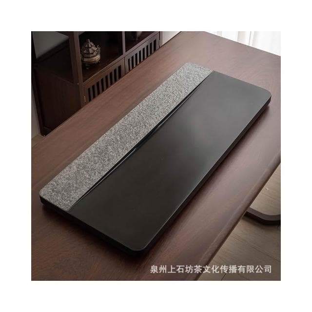 廠家直發 免稅 家用辦公烏金石茶盤 功夫茶具石茶海 大號茶臺簡約石茶盤