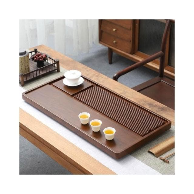 廠家直發 免稅 茶盤 茶盤家用新款輕奢風家用茶具託盤瀝水小型幹炮臺蓄排水小茶臺