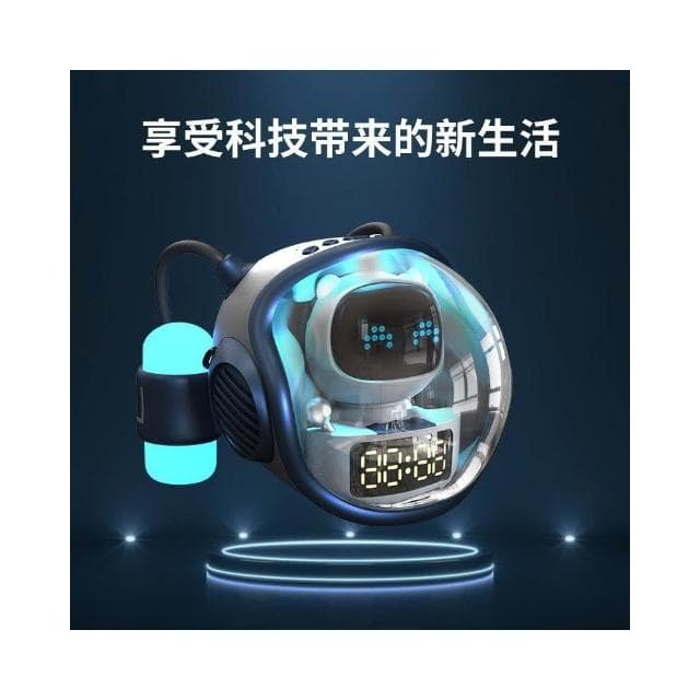M60飛船藍牙音箱太空船藍牙音響智能AI語音對話律動氛圍燈重低音