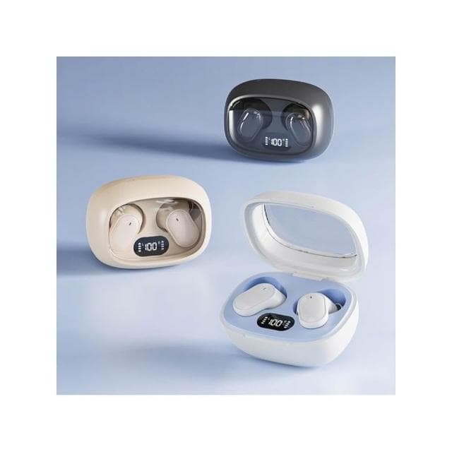 AI智能翻譯25新款藍牙耳機TWS長續航入耳式降噪數顯無線耳機