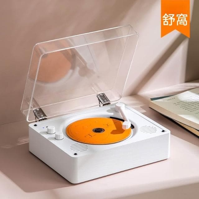 Suwoo 舒窩 復古CD播放器 CD播放機 藍牙音響 桌面式光碟機 高音質發燒級 INS風CD播放器 台灣保固