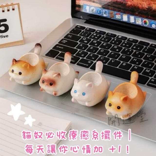 【開運堂】【貓貓樂悠悠水晶擺件】新款天然水晶貓咪可愛動物辦公室桌面裝飾品創意角色公仔水晶礦石水晶擺件桌面裝飾禮物