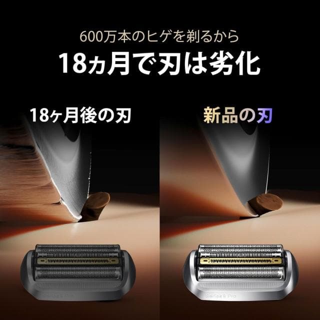 【BRAUN 百靈】電鬍刀替換刀頭 Series 9/8/7/6/5 附清潔刷 德國製 日版