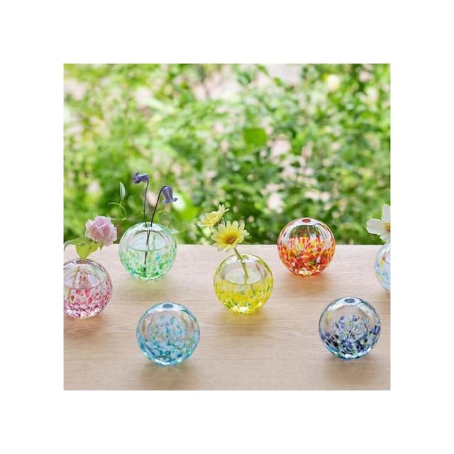 【ADERIA】ADERIA日本石塚硝子 日本製津輕玻璃花器 夏日田園 小盆栽 ｜擴香瓶 小花瓶 水培花瓶