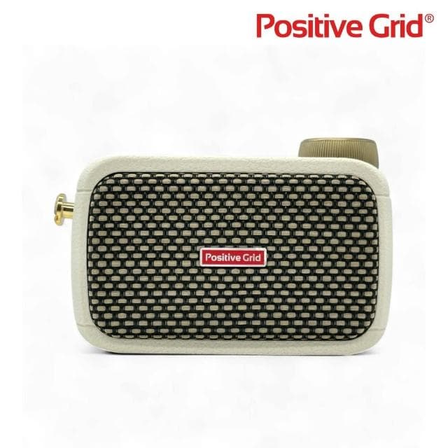 【Positive Grid】Spark GO 5瓦吉他藍芽音箱 白色款｜讓音樂更簡單（效果器音箱 藍芽 貝斯 音響 播客 直播）