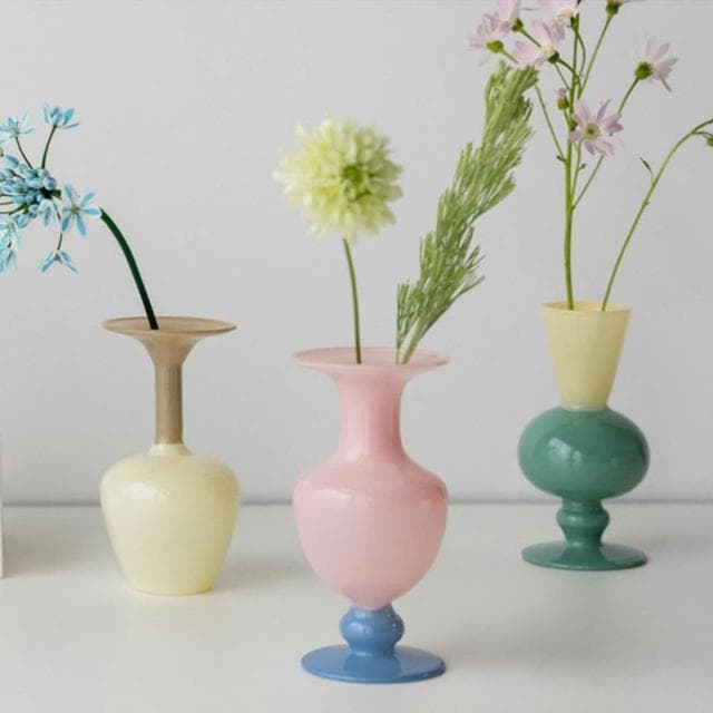 【日本 amabro】  TWO TONE 迷你雙色花瓶 花器 擴香瓶 風格擺飾
