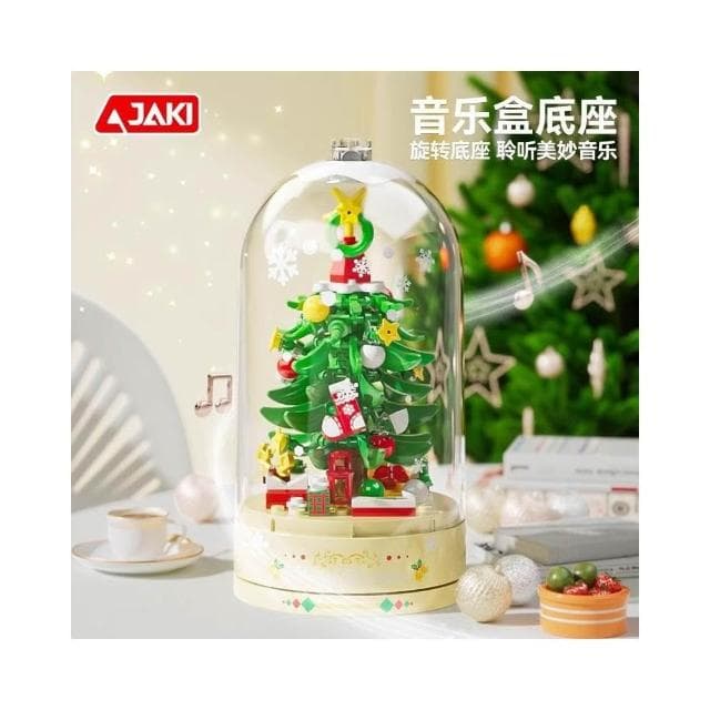 新品 聖誕樹音樂盒 送禮品 聖誕節DIY禮物 八音盒 