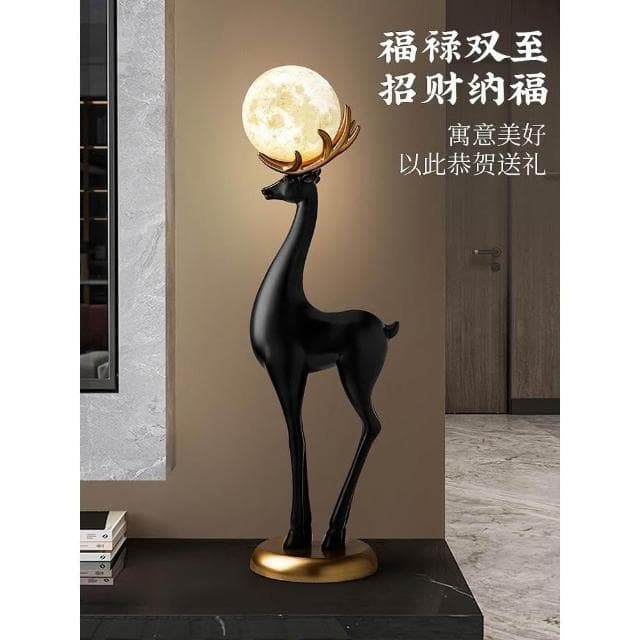 客廳電視櫃旁邊落地擺件旺宅沙發旁玄關創意大型高檔喬遷新居禮物