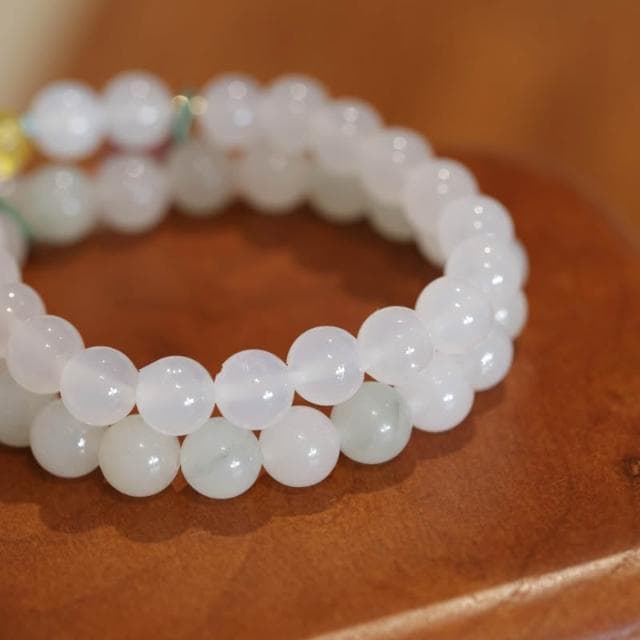 🎗飾間首飾鋪 天山翠手串珠飾品寶顯白百搭水晶手鍊首飾