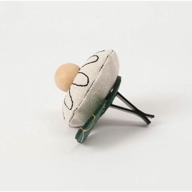 《文創旗艦店》車用擴香夾-雛菊 2137002（布釦／香氛／器具／擴香／木質／交換禮物／Jeantopia）