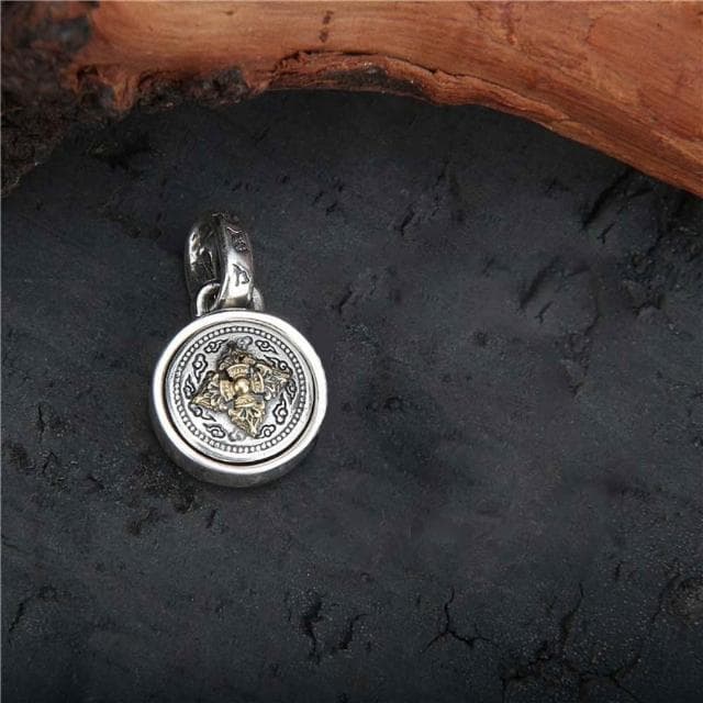 【巴黎精品】現貨+預購 S925手工純銀吊墜子足銀項鍊泰銀項鏈首飾復古情人節禮物-靈蛇好運男女飾品a1kj13