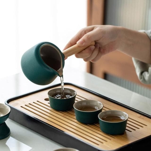 高質感大全配茶具禮盒 ( 茶具組 茶壺 茶杯 旅行茶具 泡茶組 茶具套裝 茶具 禮物 中秋送禮)