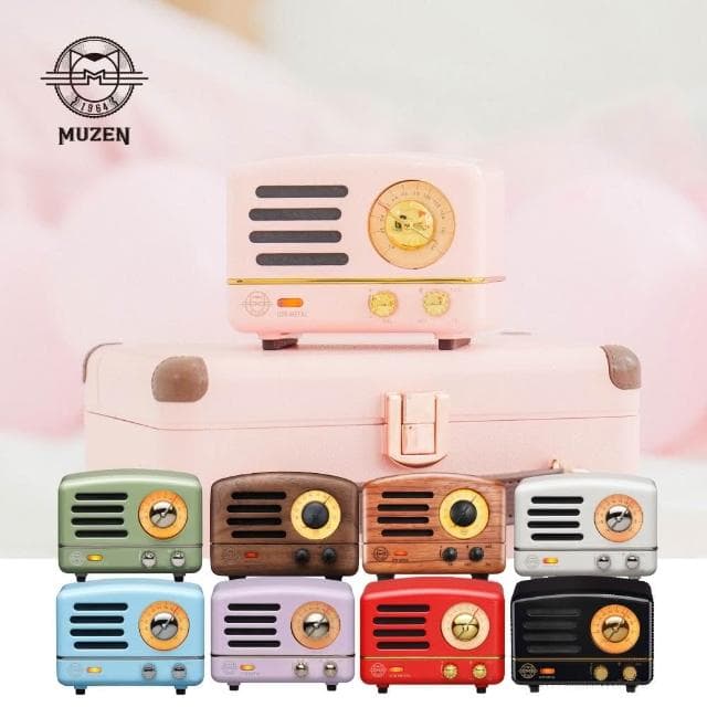 【MUZEN】OTR經典復刻藍牙音響收音機(經典版 尾牙 抽獎 情人節禮物)