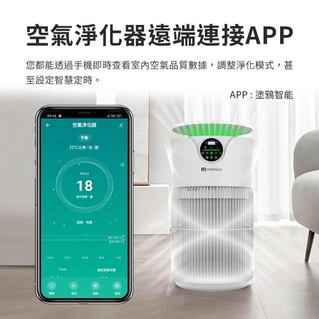 【mimax 米覓】智慧數顯寵專用空氣淨化器5S  清淨機 淨化器 空氣 寵物用 居家 吸毛 除臭 除敏 智能APP