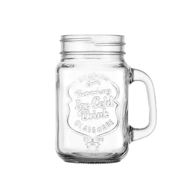 WildJar 梅森罐 窄口馬克杯 480ml (梅森罐 密封罐 儲物罐 飲料杯)