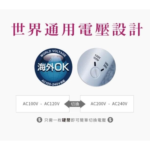 【TESCOM】TESCOM BID48TW BID48 負離子吹風機 吹風機 國際電壓 雙電壓