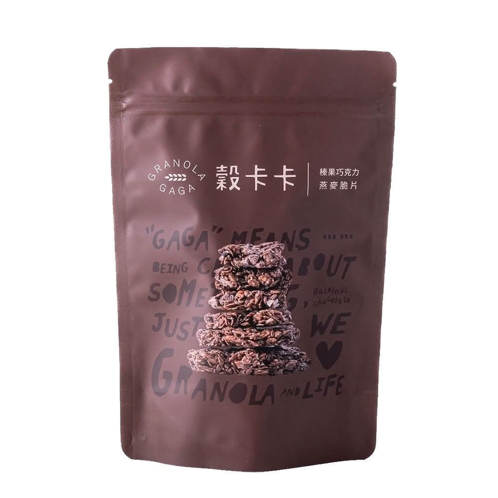 【GRANOLA GAGA 穀卡卡】燕麥脆片200g (榛果巧克力;高纖低卡/植物蛋白/早餐麥片/零嘴餅乾)