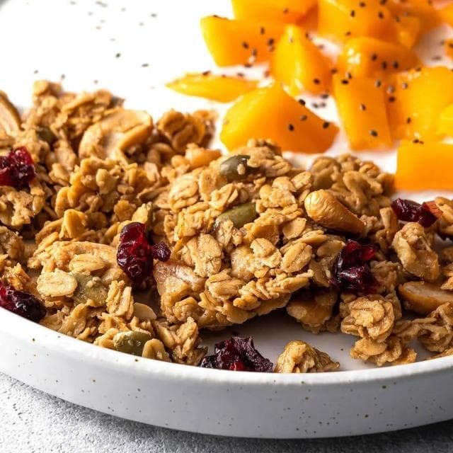 【GRANOLA GAGA 穀卡卡】燕麥脆片200g (經典原味;高纖低卡/植物蛋白/早餐麥片/零嘴餅乾)
