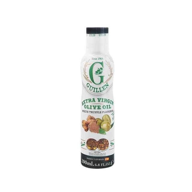 西班牙 Guillen 噴霧式特級冷壓初榨橄欖油200ml (白松露風味;噴霧油/氣炸鍋專用/噴噴油)