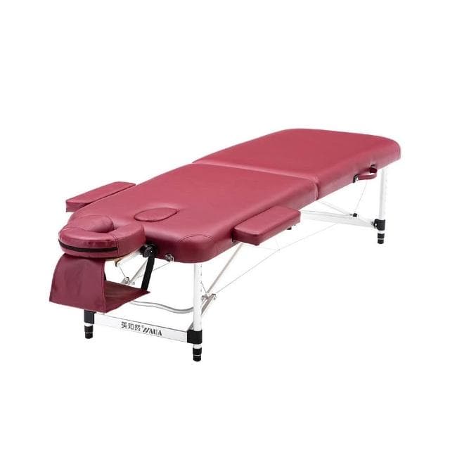 美知然多功能原始點折疊按摩床家用推拿理療美容床可攜式手提紋繡