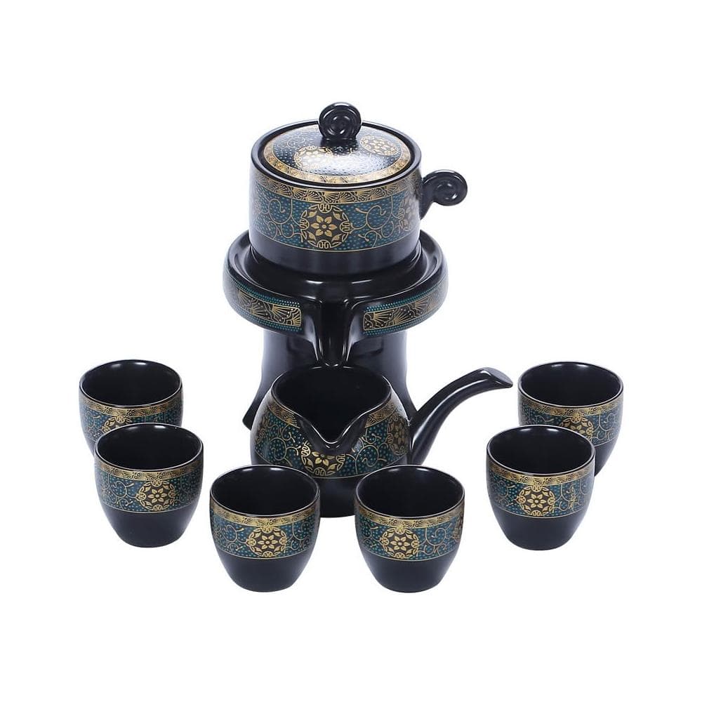 【生活好鄰居】自動茶具套組｜24H急速出貨(懶人泡茶 茶具禮盒 自動泡茶)