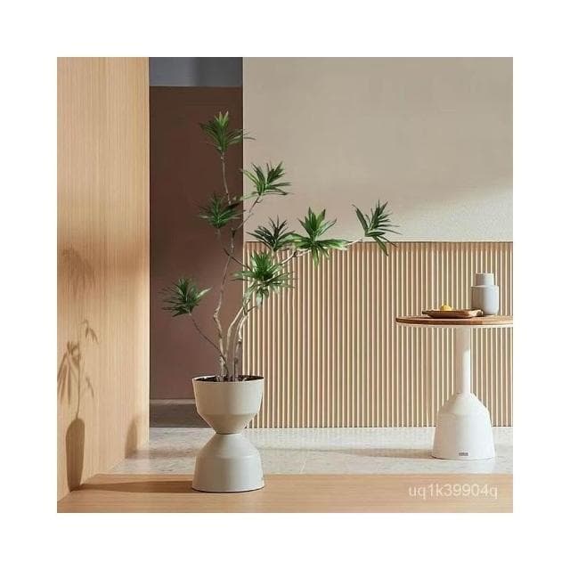 仿真綠植百閤竹大型北歐室內客廳櫥窗網紅造型假植物造景盆栽擺件居傢裝飾 仿真植物 人造樹 假樹 假植物