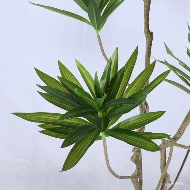 仿真綠植百閤竹大型北歐室內客廳櫥窗網紅造型假植物造景盆栽擺件居傢裝飾 仿真植物 人造樹 假樹 假植物