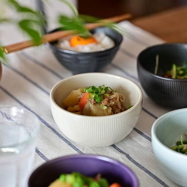 【美濃燒】日本 市原製陶 ASUMI彩澄再生陶碗11.5cm (奶油白;飯碗/湯碗/日式食器/和風食器)