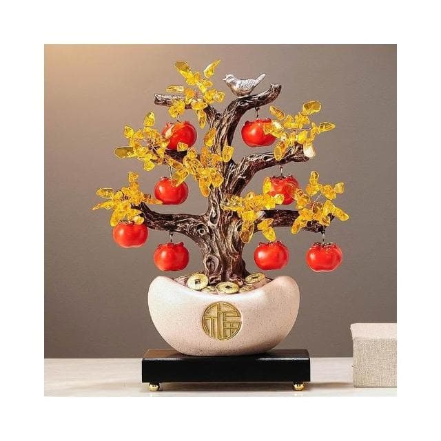免運熱銷發財樹搖錢樹金元寶新中式擺件辦公室前臺酒櫃裝飾喬遷開業禮物品