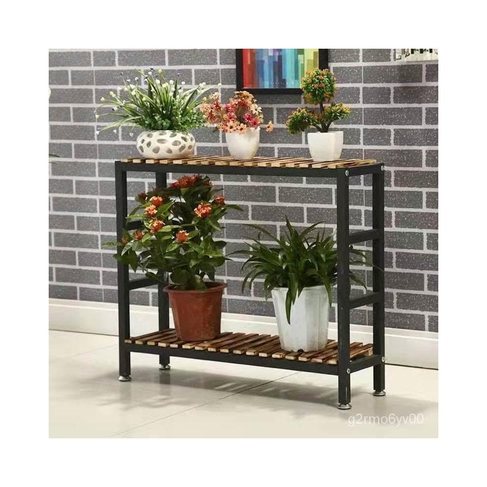 花架子客廳鐵藝多層花店花架置物架陽臺室內落地多肉綠蘿花盆架子 花架 植物架 陽臺花架 花盆架 多肉植物架 盆栽架 HT7