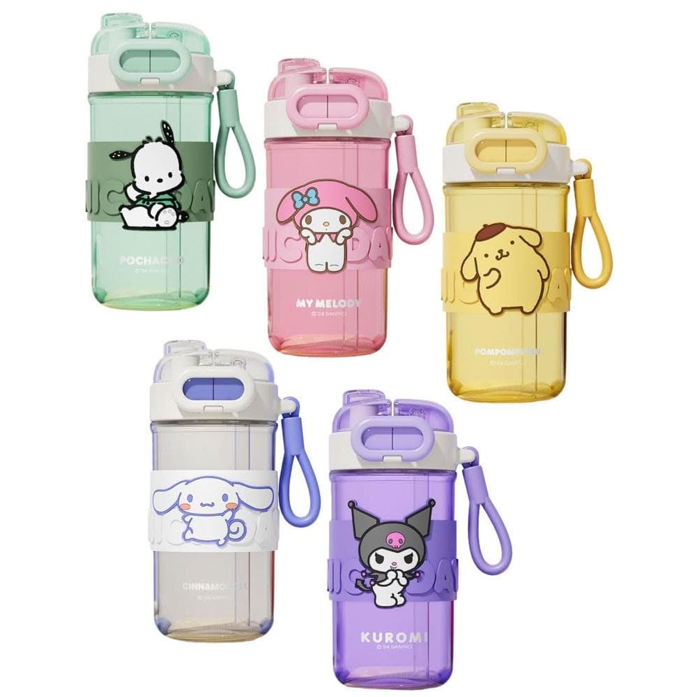 【SANRIO 三麗鷗】雙飲直飲吸管杯 水壺 兒童水壺 隨身杯 母嬰Tritan材質 水杯 茶杯 保溫 保溫杯 送禮 生日 禮物 聖誕 58#1