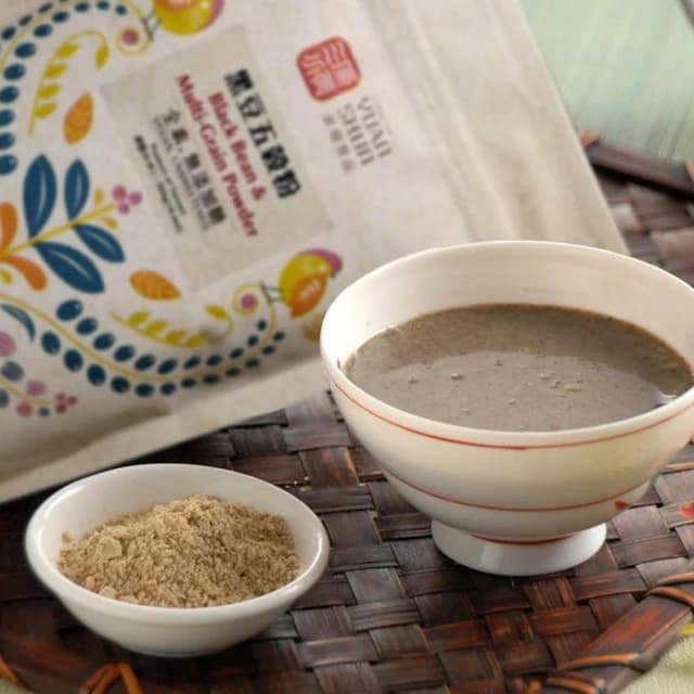 【源順】黑豆五穀粉500g-6入組 (全素/無糖/精力湯)