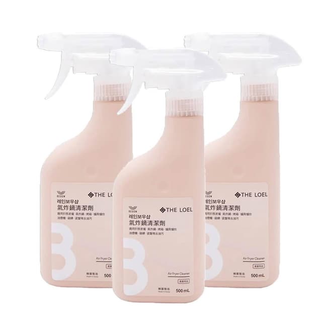 【THE LOEL】天然氣炸鍋清潔液500ml-3入組 (小蘇打/爐具清潔/廚房清潔)
