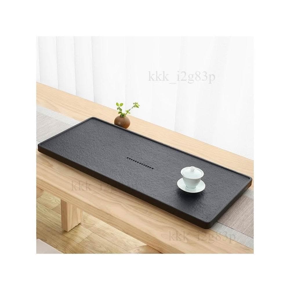天然 整塊 烏金石 茶盤 家用 簡約 石頭 茶海 大號 現代 石材 茶台 功夫茶具 茶托 幹泡 辦公室 茶臺