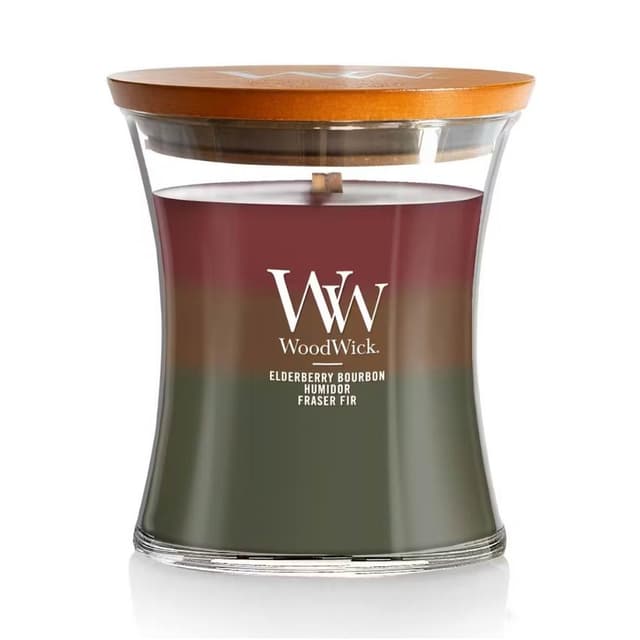 【WoodWick】美國WOODWICK 沙漏蠟燭 9.7oz 【爐邊三部曲】HEARTHSIDE TRILOGY 香氛蠟燭
