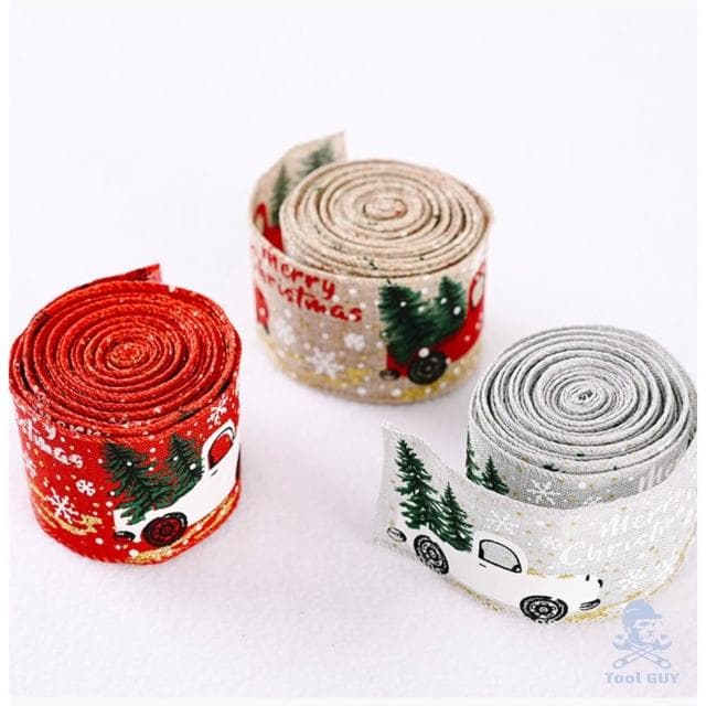 聖誕裝飾彩帶工具男聖誕節彩帶 聖誕裝飾帶 禮物帶 綁禮物 聖誕節裝飾 聖誕彩帶 聖誕樹