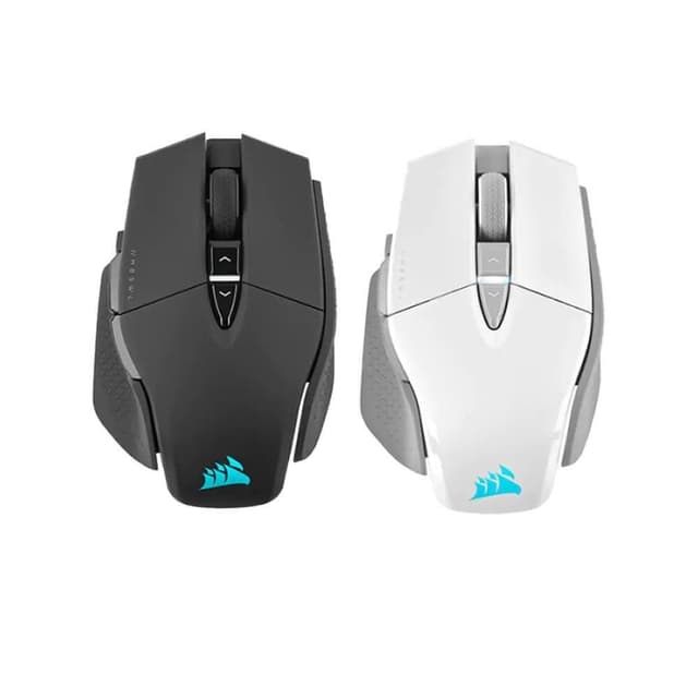【CORSAIR 海盜船】M65 RGB Ultra Wireless 無線滑鼠(黑/白色/標誌性設計/無線連接/RGB燈光)