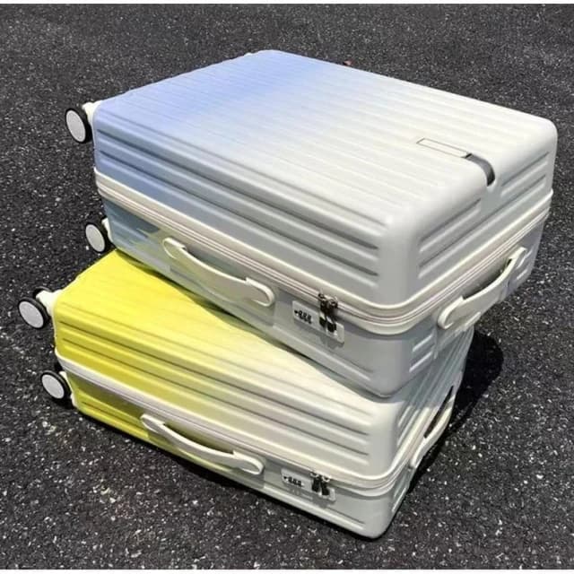 登機箱20吋日韓熱銷TOP 漸變色行李箱28吋行李箱 旅行箱 高顏值拉桿行李箱子母箱男女學生新款登機箱大容量密碼行李箱