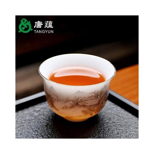 四季風家居 冰種羊脂玉茶壺功夫茶具套組家用辦公室會客陶瓷蓋碗茶杯高級禮盒