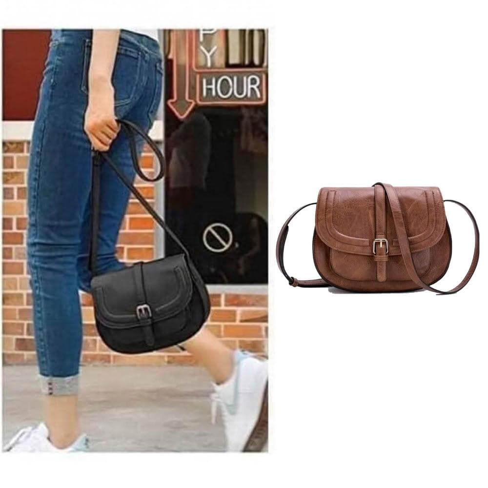 AFKOMST 馬鞍包 女款 復古 側背包 肩背包 皮革 母親節禮物