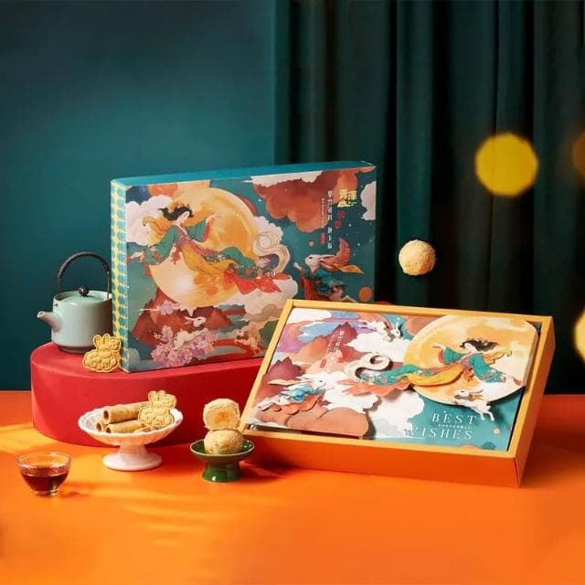 【CHING TSE 青澤】攀雲追月 A禮盒 (267g/金沙酥+鮮奶蛋捲+牛奶餅) (附提袋)